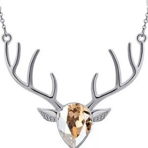 The Hunt is Over Engagement Necklace -NWT